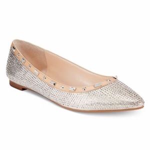 INC International Concepts Pointed Toe Flats 8M
